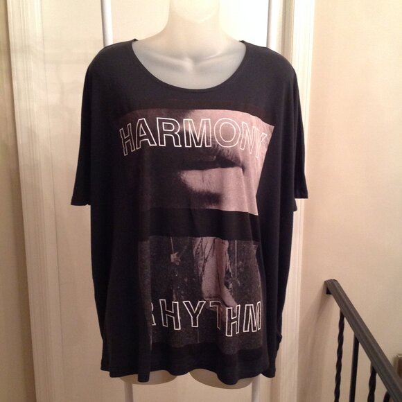 T-shirt Homme All Saints Noir - Coton Jersey, Coupe Oversize Relaxed - Taille M